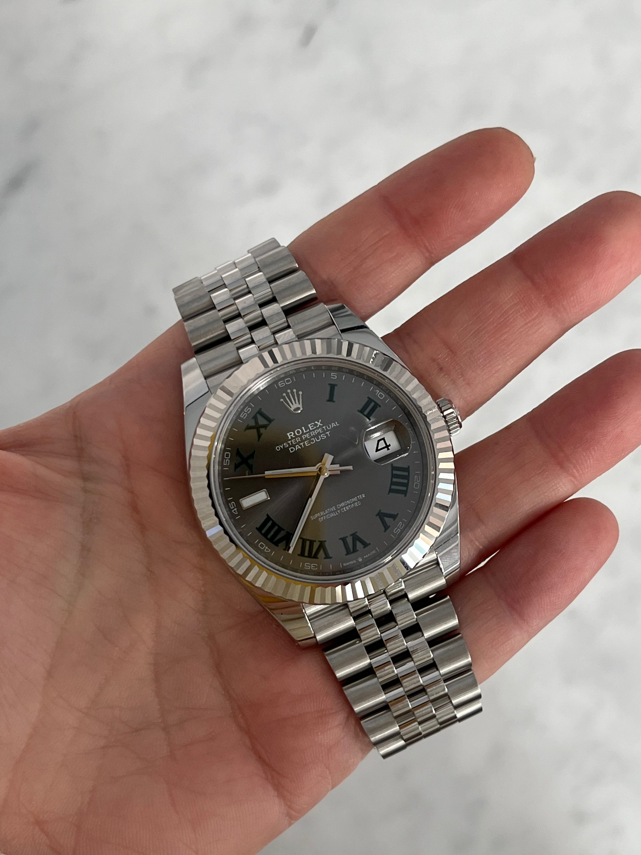 Datejust wimbledon jubilee sale