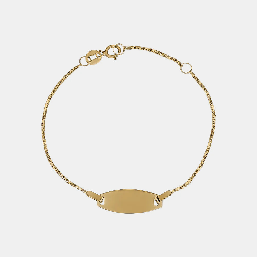 Solid Gold Baby Bracelet