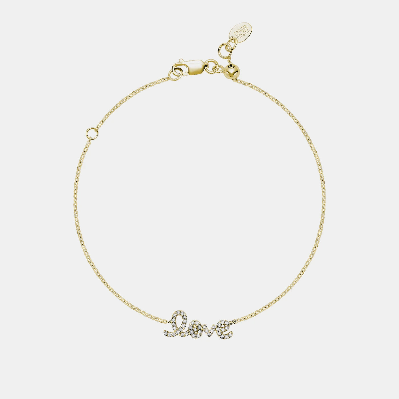 Mini Diamond Love Bracelet