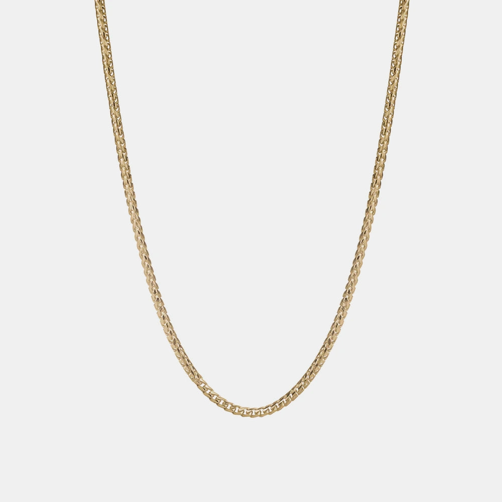 14K Solid Franco Chain