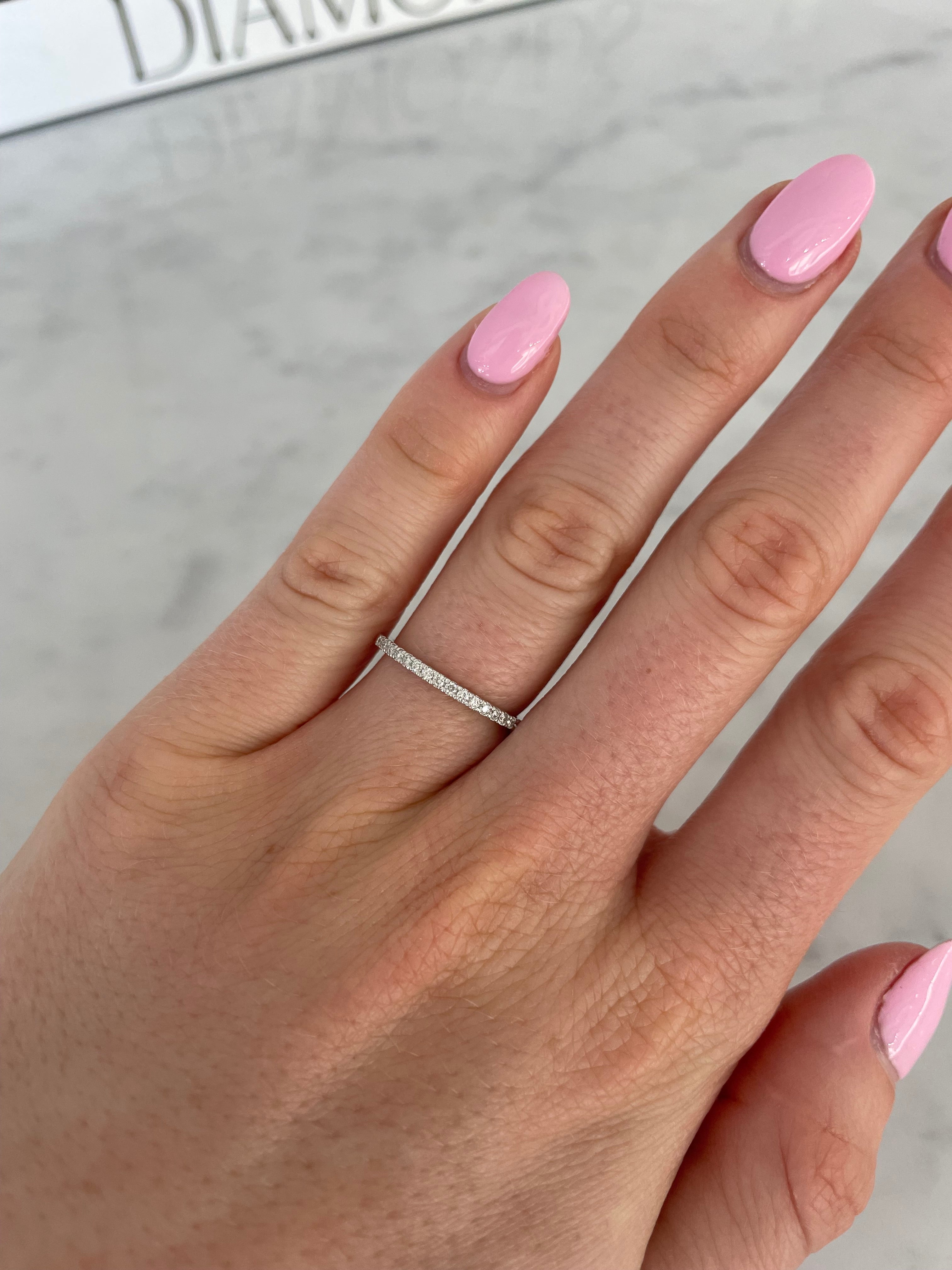 Stackable Diamond Ring