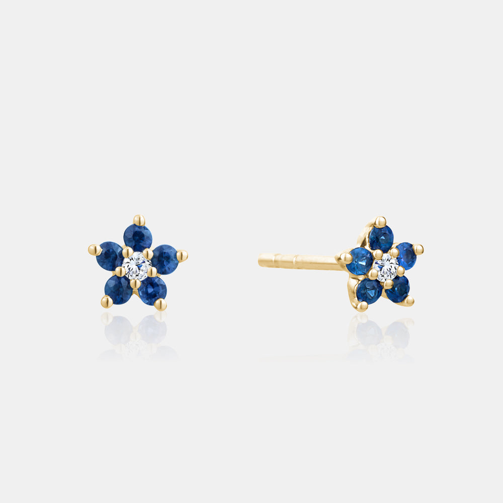 Gemstone Bloom Studs