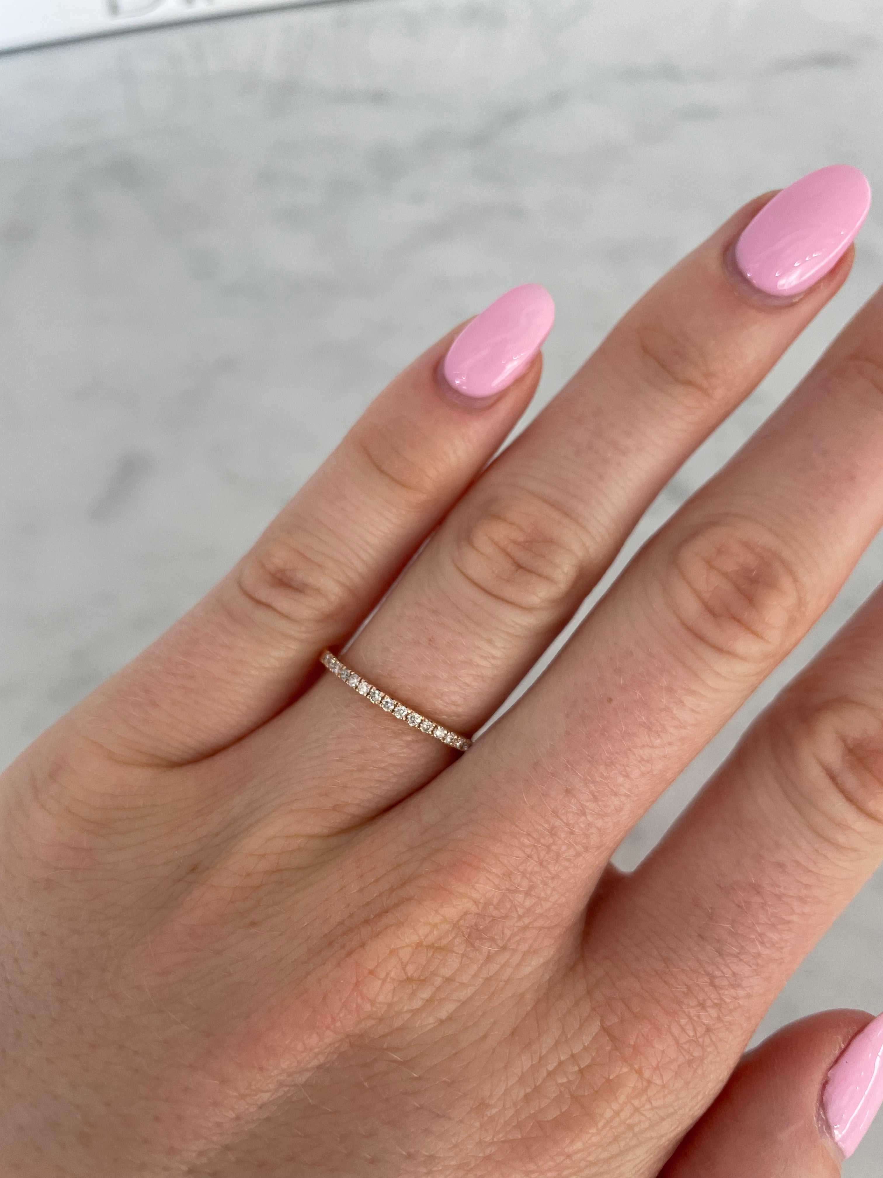 Stackable Diamond Ring