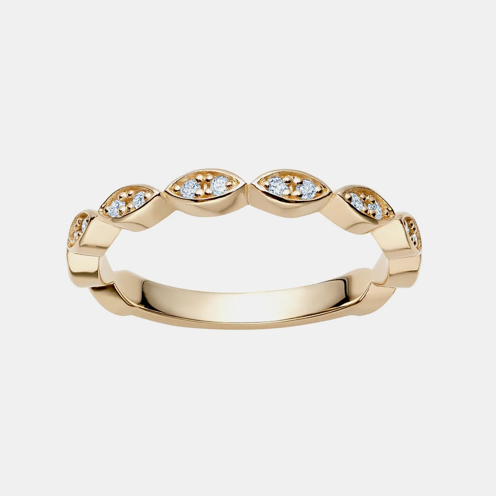 Diamond Marquise Shaped Ring