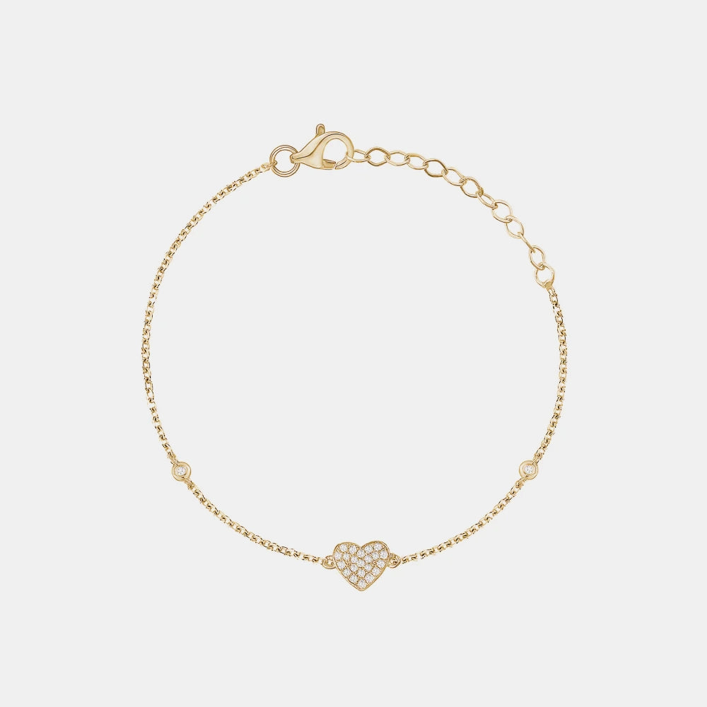 Bracelet Coeur de Diamant