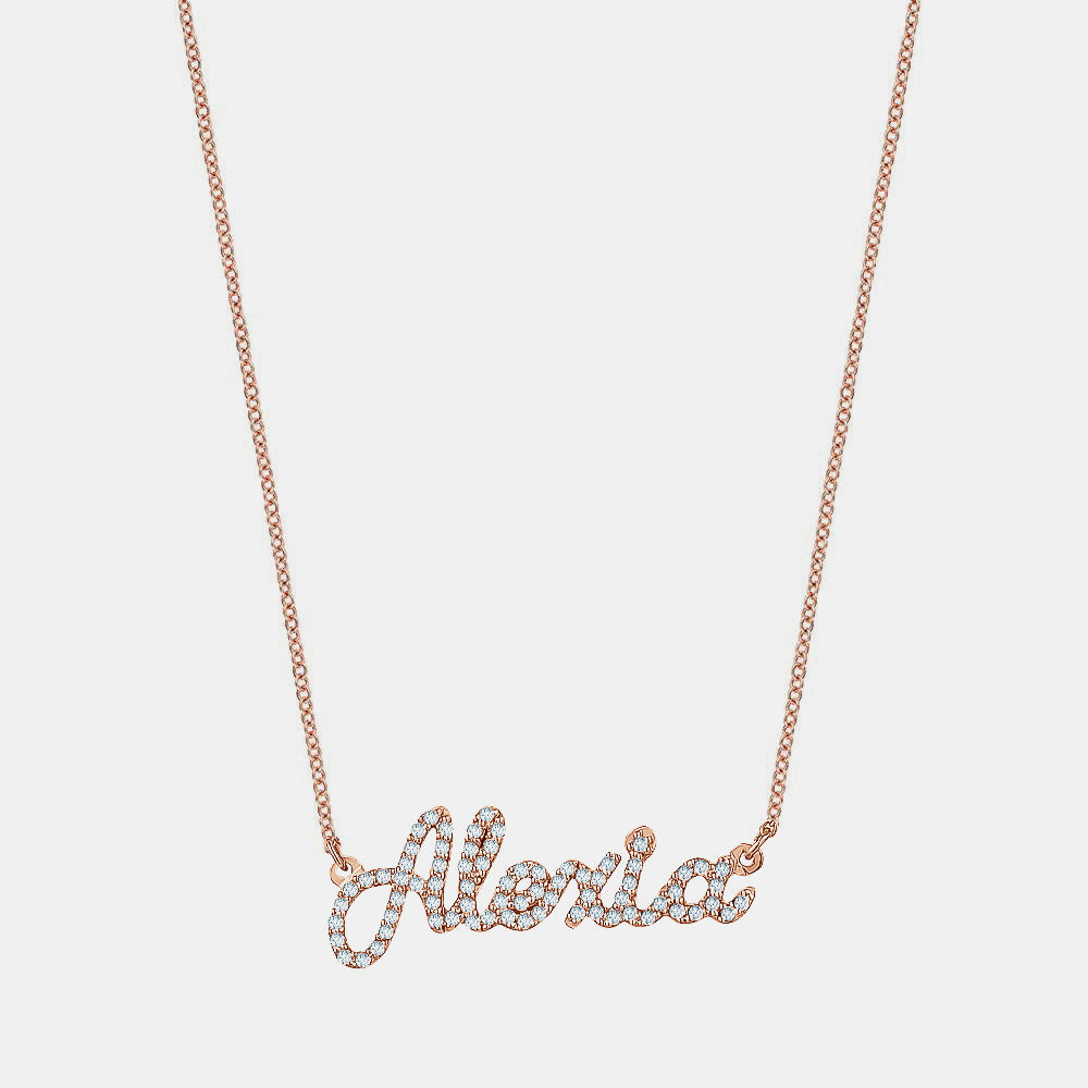 Isaac on sale name necklace