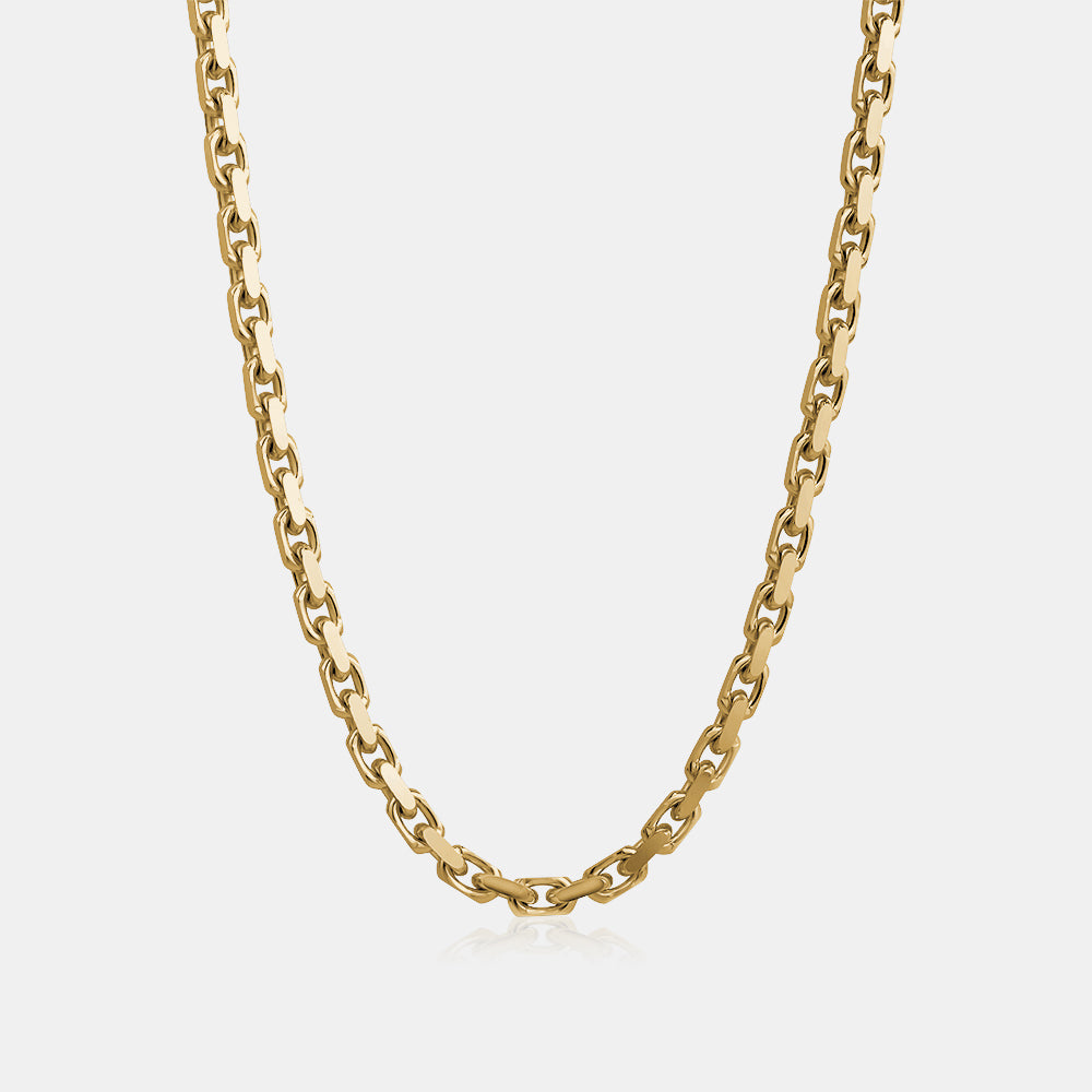 Solid Gold Cable Chain