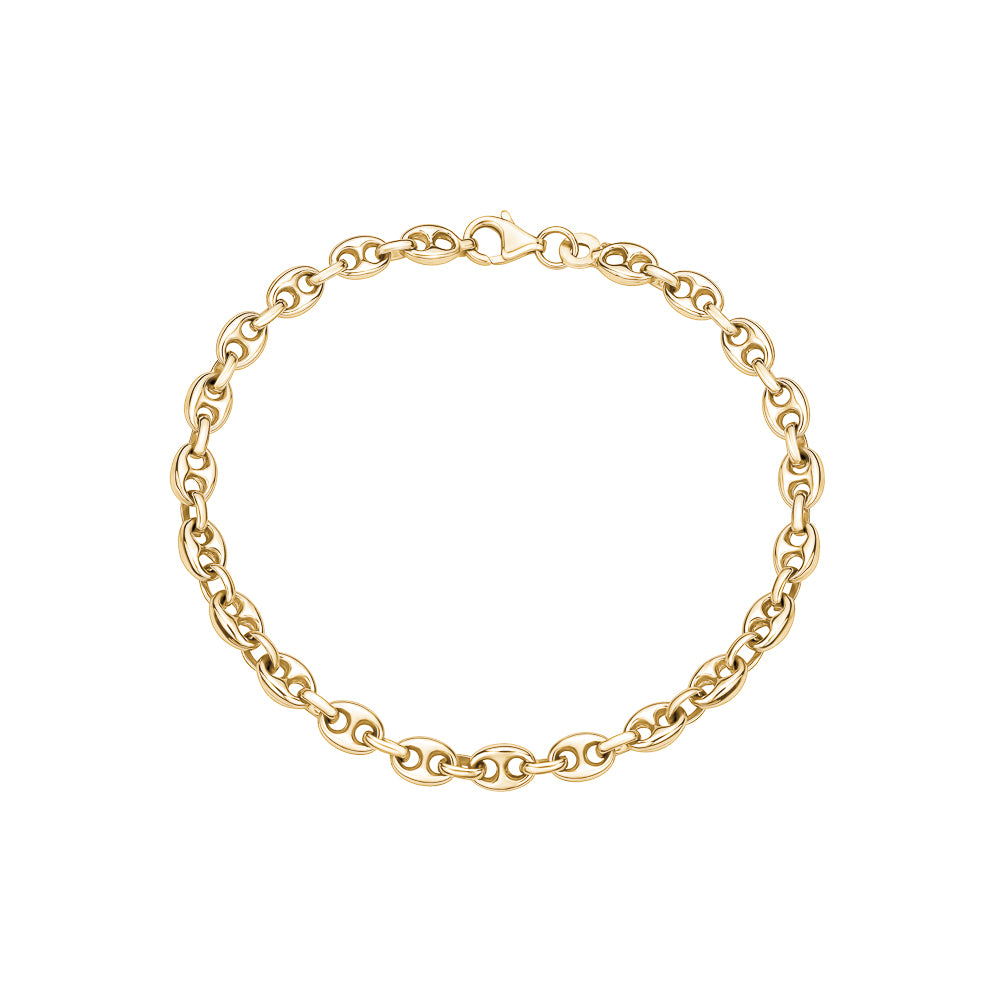 Puffy Link Bracelet | Isaac Mayer Fine Jewelry